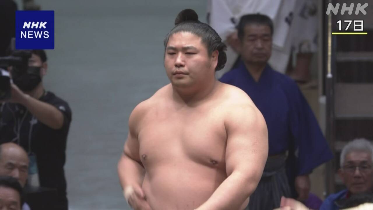 相扑关胁若本晴重新入场，NHK 从第 7 天开始关闭